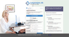 Desktop Screenshot of laegevejen.dk